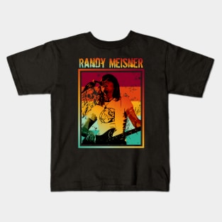 Randy Meisner | Retro poster Kids T-Shirt